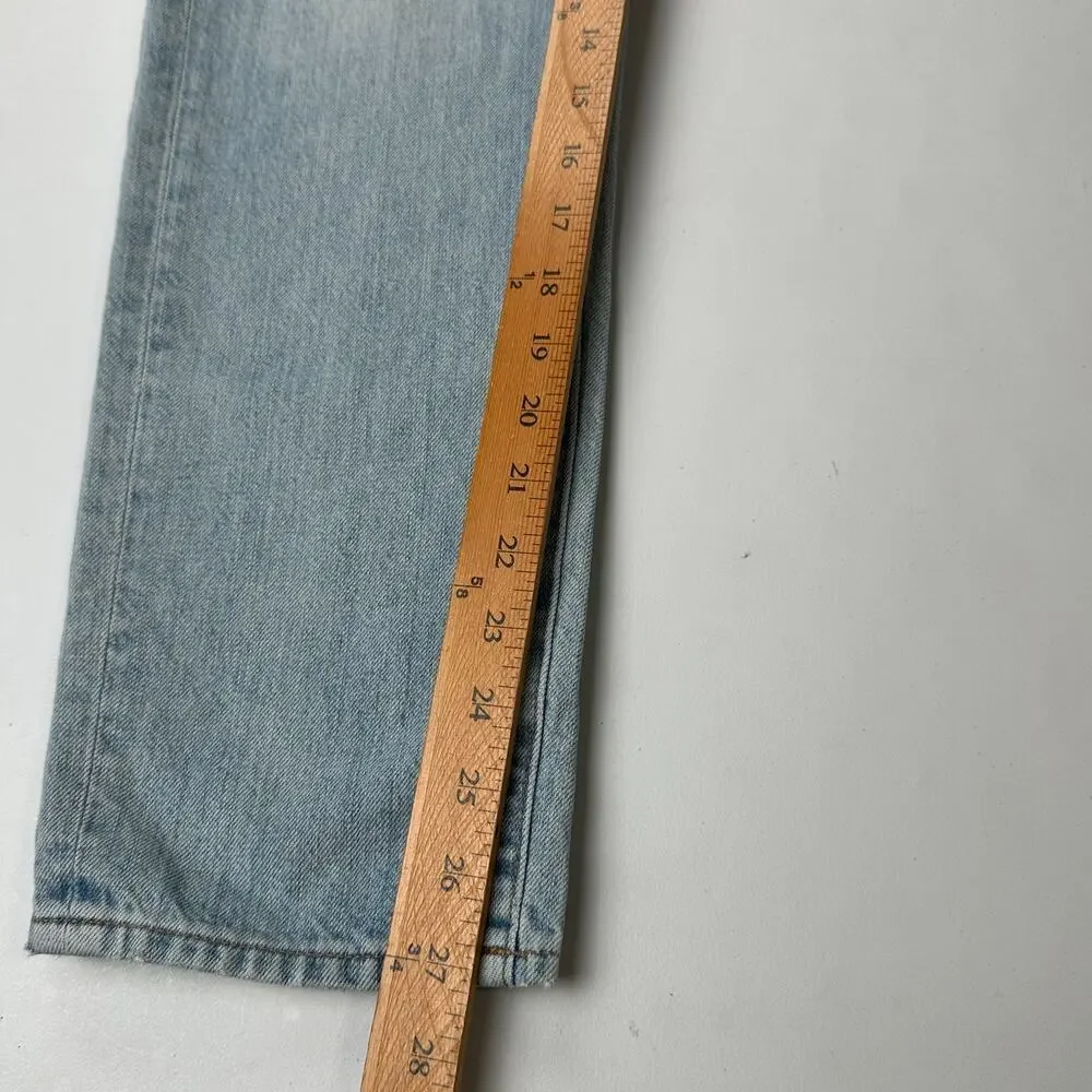 Madewell Jeans Womens 27 Blue Perfect Summer Jean Light Wash High Rise Denim - Picture 11 of 12